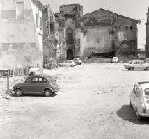 Comune di Rimini, scuole Teatini, demolizione fronte e retro : 16 giugno 1965